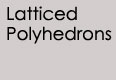Platonic Solids